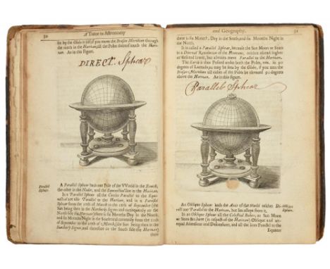 MOXON, JOSEPH [A TUTOR TO ASTRONOMIE AND GEOGRAPHIE: OR AN EASIE AND SPEEDY WAY TO KNOW THE USE OF BOTH THE GLOBES, COLESTIAL