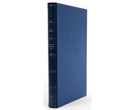 FLINT, WILLIAM RUSSELL IN PURSUITLondon, The Medici Society Ltd, 1969. First edition, number 46 of 150 copies, bound in full 