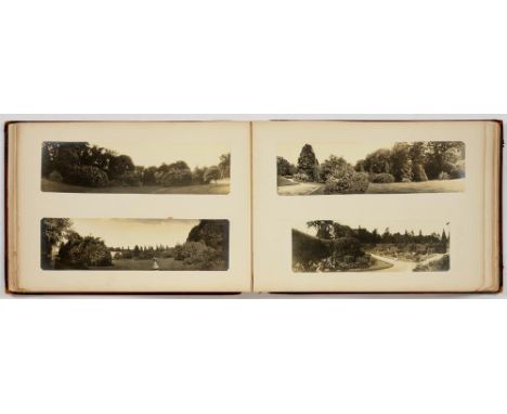 PHOTOGRAPHER UNKNOWN, EARLY 20TH C  AN ALBUM OF PHOTOGRAPHS OF LANGLEY PARK BUCKINGHAMSHIRE SEAT OF SIR ROBERT BATESPM HARVEY