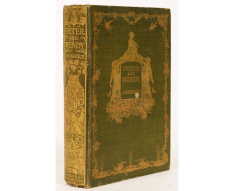 BARRIE, J M  PETER AND WENDYLondon, Hodder &amp; Stoughton, [1911]. First edition first printing, monochrome illustrations by
