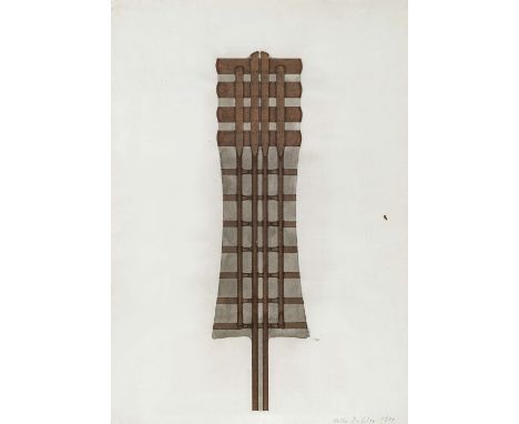 Walter Pichler1936 Deutschnofen (Südtirol) - 2012 in WienOhne Titel, 1980Mit Bleistift unten rechts signiert und datiert. Mis