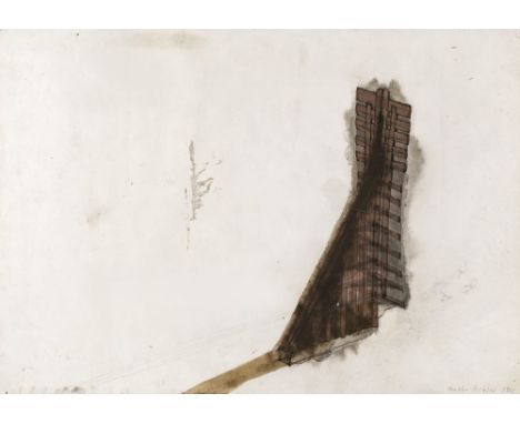 Walter Pichler1936 Deutschnofen (Südtirol) - 2012 in WienOhne Titel, 1981Mit Bleistift unten rechts signiert und datiert. Lav