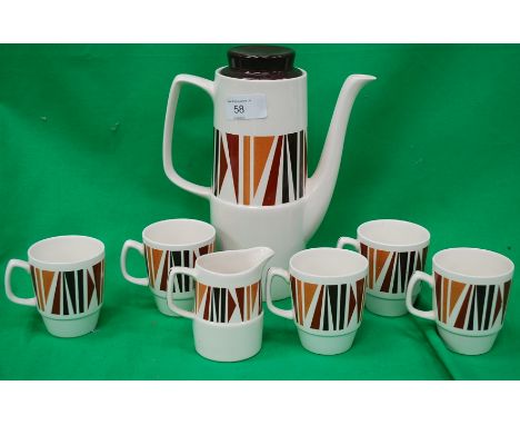 An vintage Image 70 inca Stafs. England retro part coffee set.

Cost to post within the uk is £15.99+ VAT on a tracked and re