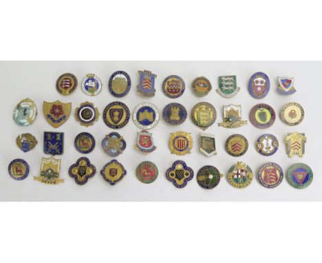 A Collection of Enamel Badges