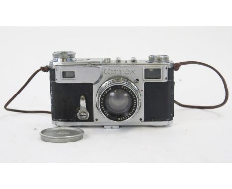 Contax Zeiss Icon Camera with Carl Zeiss Jena Sonnar f/2 5cm lens
