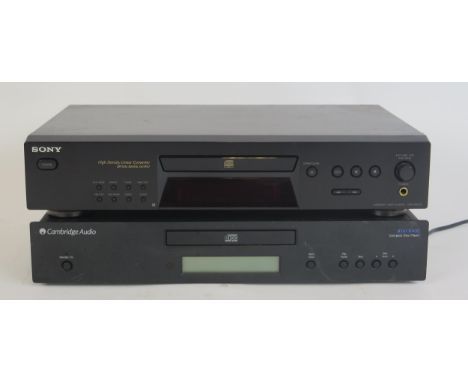 Cambridge Audio Compact Disc Player azur 640C together with Sony CDP-XE570