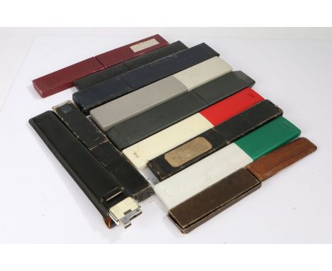 Slide rules, to include Aristo, Simplon, Hemmi, Blundell, Unique, British Thornton, Dualface, etc, (12)