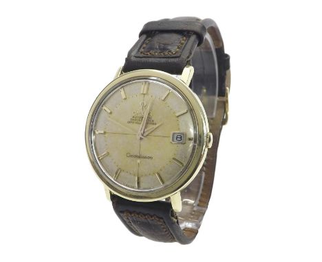 Omega Constellation Chronometer automatic gold plated and stainless steel gentleman's wristwatch, circa 1966, ref. 168.004, s