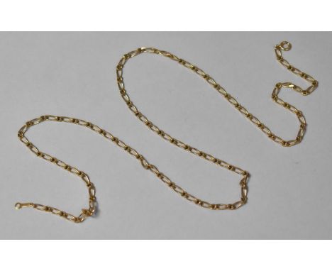 A 9ct Gold Chain (Clasp AF) 9.3gms 