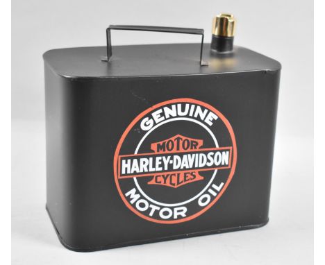 A Reproduction Harley Davidson Fuel Can, 19cm high 