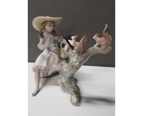 LLADRO FIGURE 6140 SPRINGTIME FRIENDS     SAS