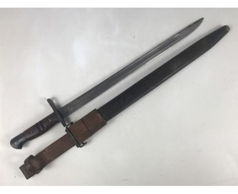 A Home Guard issue US M 1917 bayonet