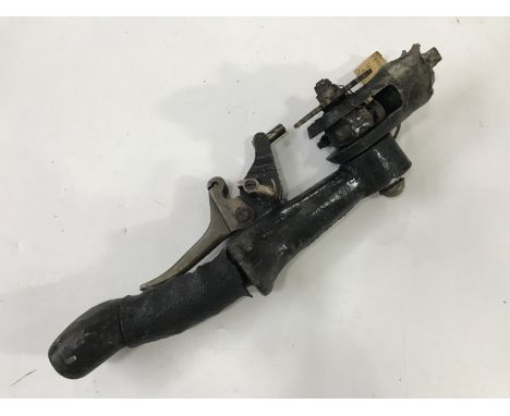 A post-War RAF aircraft control column joy stick