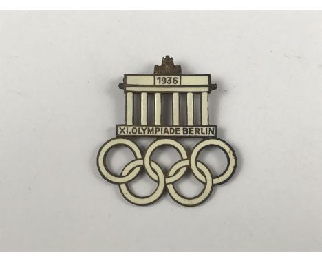 A 1936 Berlin Olympics enamel badge