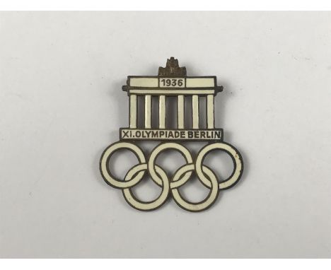 A 1936 Berlin Olympics enamel badge