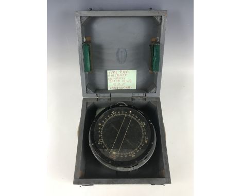 An RAF P4A aircraft compass