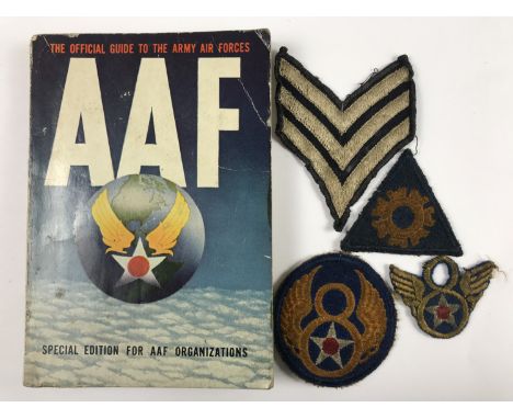 A Second World War provenanced USAAF group, comprising  The Official Guide to the Army Air Forces, Special Edition for AAF Or