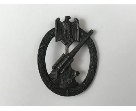 A German Third Reich Army Anti-Aircraft Artillery war badge