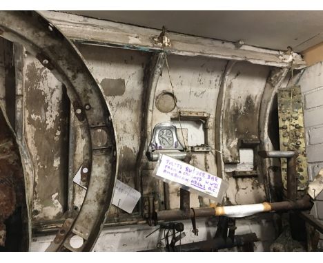 A relic engine door from a Vampire Mk 10 [This lot is being sold, while stored off-site, at a private location in Kent. Colle