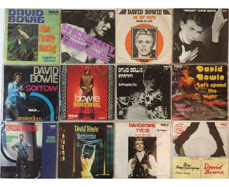Brill collection of 18 x EU (mainly Dutch) 7" picture sleeve releases mainly from the 70s period. Titles include John, I'm On