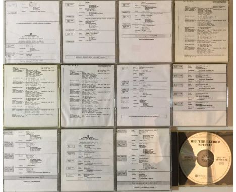 Ace collection of 16 x Radioplay/Westwood One CD releases. Titles are Unistar Radio Programming - The David Bowie Story - May