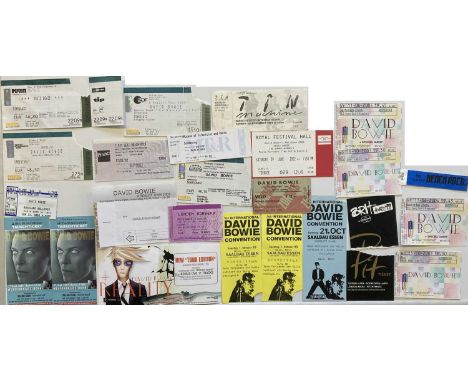 Excellent collection of 25 tickets/ticket stubs. Mostly for concerts and events circa 00s. Provenance: from the collection of