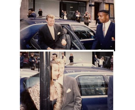 A scrapbook detailing the owner's trip to London in 1995 to visit the David Bowie exhibition 'New Afro/Pagan and Work'. Inclu