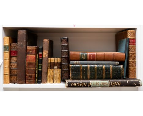 Gray (Thomas) Poems, generally a good clean copy, bookplate to front pastedown, original calf, gilt spine, spine a little fad
