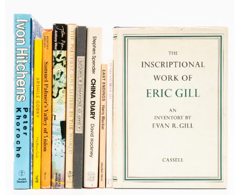 Gill (Evan R.) The Inscriptional Work of Eric Gill, dust-jacket, chipping to spine ends and corners, light surface soiling, 1