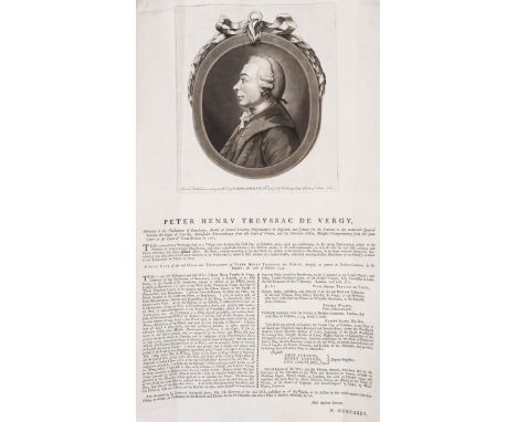 D'Éon de Beaumont (Charles, diplomatist and transvestite, 1728-1810).- Peter Henry Treyssac de Vergy...A True Copy of the las