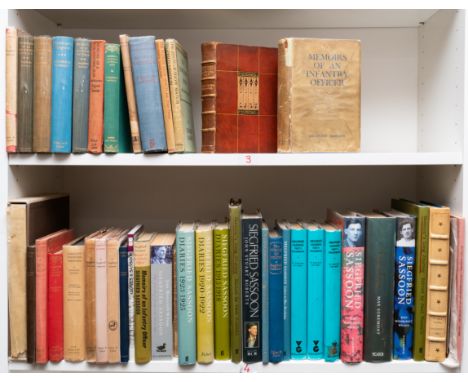 WWI.- Sassoon (Siegfried) Memoirs of an Infantry Officer, first edition, original cloth, spine very lightly sunned, dust-jack