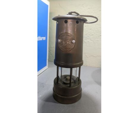 A Welsh brass valley craft paraffin miners lamp 22cm HLocation: 5.1If there is no condition report shown, please request