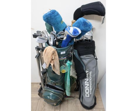 Set of Swilken Alta MKIII golf irons, 3-9 Tommy Ashworth McGregor putter, and a set of Donnay Evolution and other golf clubs 