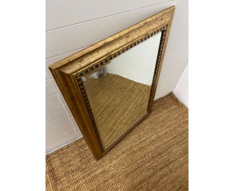 A gilt frame wall mirror 80cm x 110cm 