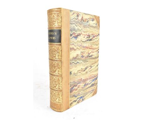 Charles Dickens - 'The Posthumous Papers of The Pickwick Club', 1837, Chapman and Hall, with forty-three illustrations by R. 