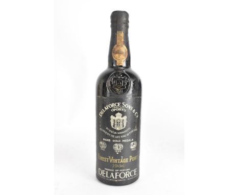 A bottle of Delaforce 1966 Finest Vintage Port, 29cm highIf there is no condition report shown, please request