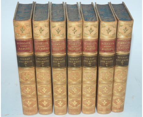 THE HISTORY OF THE DECLINE AND FALL OF THE ROMAN EMPIRE BY EDWARD GIBBON with Notes by Dean Milman and M. Guizot, edited with