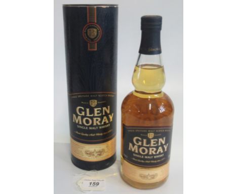 A single bottle of Glen Moray Single Speyside Malt Scotch Whisky, 70cl, 40% vol.