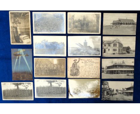 Postcards, Military, Boer War and WW1, 15 cards to include Baden-Powell 'Well done, Gallant little Mafeking. The Empire is pr