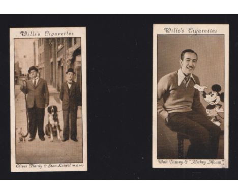 Cigarette & trade cards, selection inc. Wills Cinema Stars 3rd Series (48/50, missing nos 9 & 48, does include Laurel & Hardy