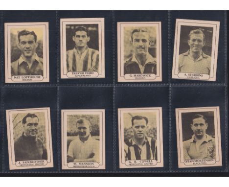 Trade cards, Football W R Wilkinson, Popular Footballers, 11 cards numbers 8 10 12 13 14 17 18 20 22 23 24, Includes Tom Finn