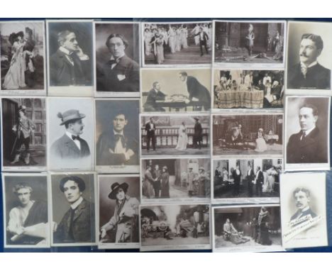 Postcards, Theatre, a collection of approx. 110 mainly RPs of Edwardian actors and play scenes. Actors include Basil Sydney, 