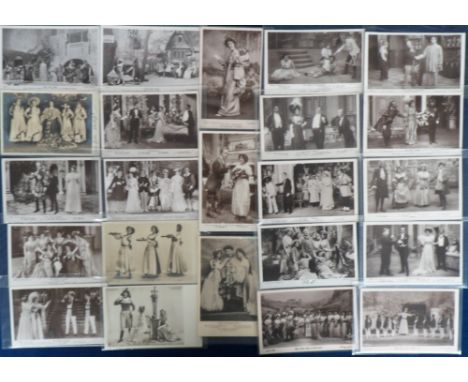 Postcards, Theatre, a collection of approx. 117 mostly RPs of Edwardian play scenes inc. 'Netty Neil' (Edna May), 'The Girl o