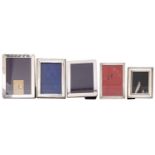 An Elizabeth II silver photograph frame by Kitney & Co (Gordon & Christopher Kitney) London 2002
