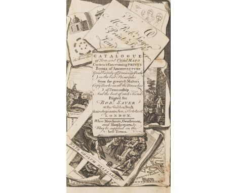 Publisher's Advertisement/Trade Card.- Sayer (Robert) A Catalogue of New and Useful Maps, Curious &amp; Entertaining Prints, 