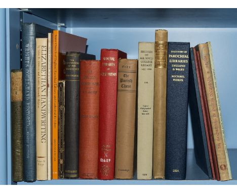 NO RESERVE Palaeography and Parochial Libraries.- Stubbs (William) Registrum Sarum Anglicanum..., Oxford, 1858 § Burke (A.M.)