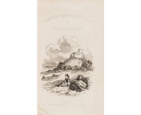 Dickens (Charles) The Personal History of David Copperfield, half-title, frontispiece, additional vignette title and 38 plate