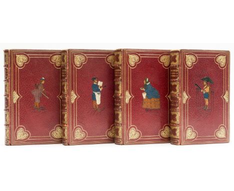 NO RESERVE Frith (William Powell) John Leech His Life and Work, 4 vol., illustrations, extra-illustrated with 190 plates, 40 