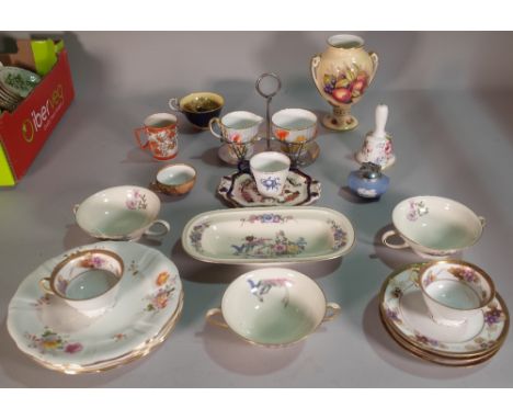 Ceramic, a group of dinner and tea wares, including Rosenthal, Royal Crown Derby and sundry, (qty).