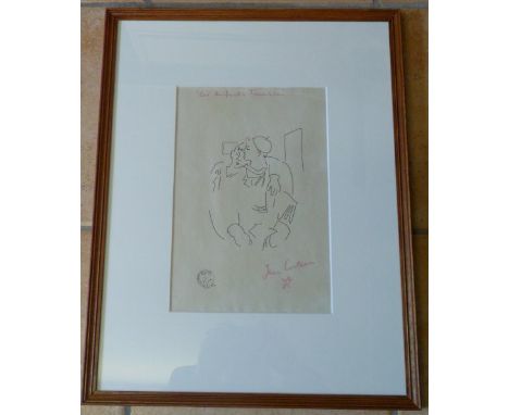 Jean Cocteau print 'Les Enfants terribles' 39 x 49 cm